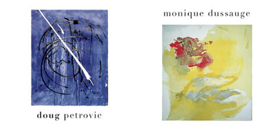 carte verso pour l'expo à la loft gallery