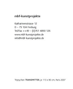 invitation Ulysses Belz verso