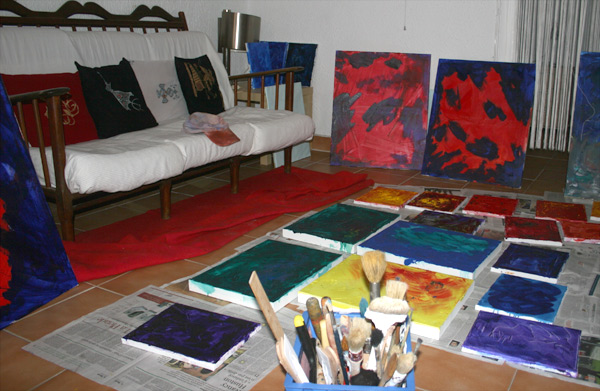 Douglas Petrovic, atelier