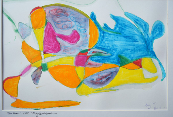 Mary Quartarone, Blue Woman
